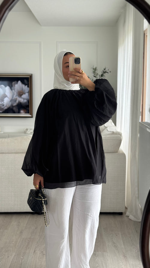 Blouse | Noir