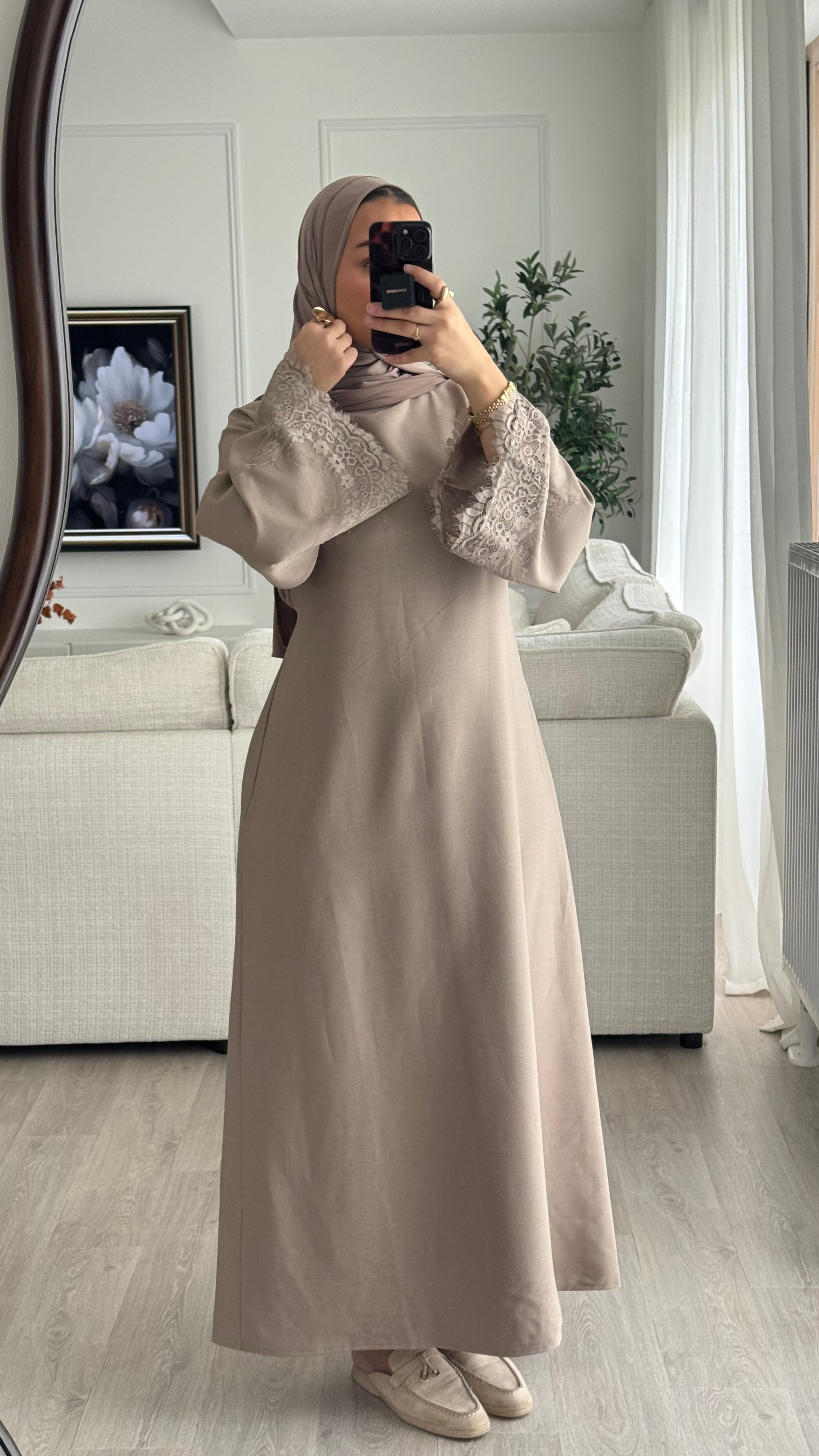 Robe Elya | Taupe
