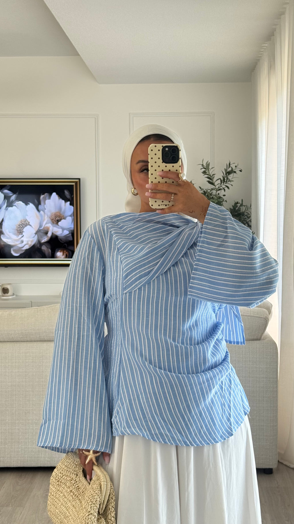 Blouse Alina | Bleu
