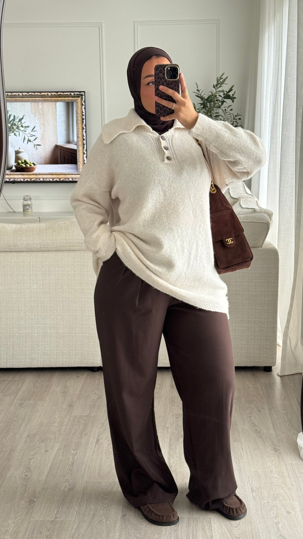 Pull Polo | Ecru