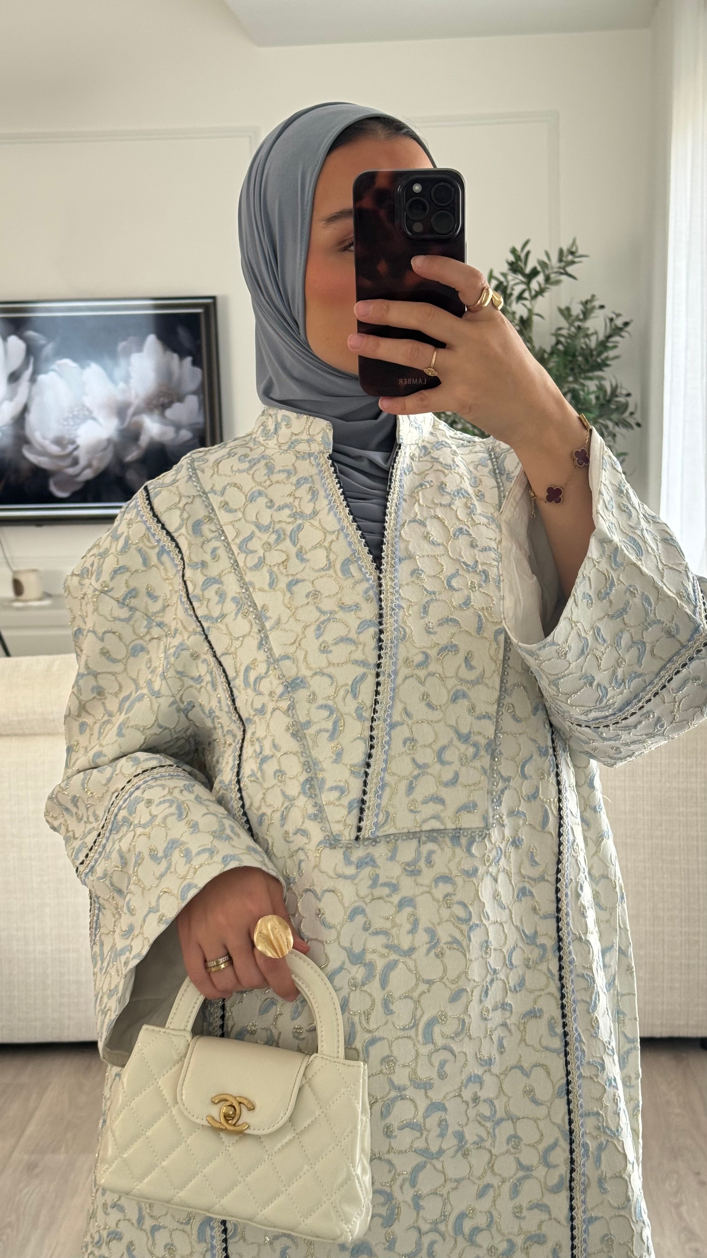 Robe Brocard | Bleu
