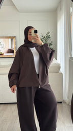 Veste Zahra | Chocolat
