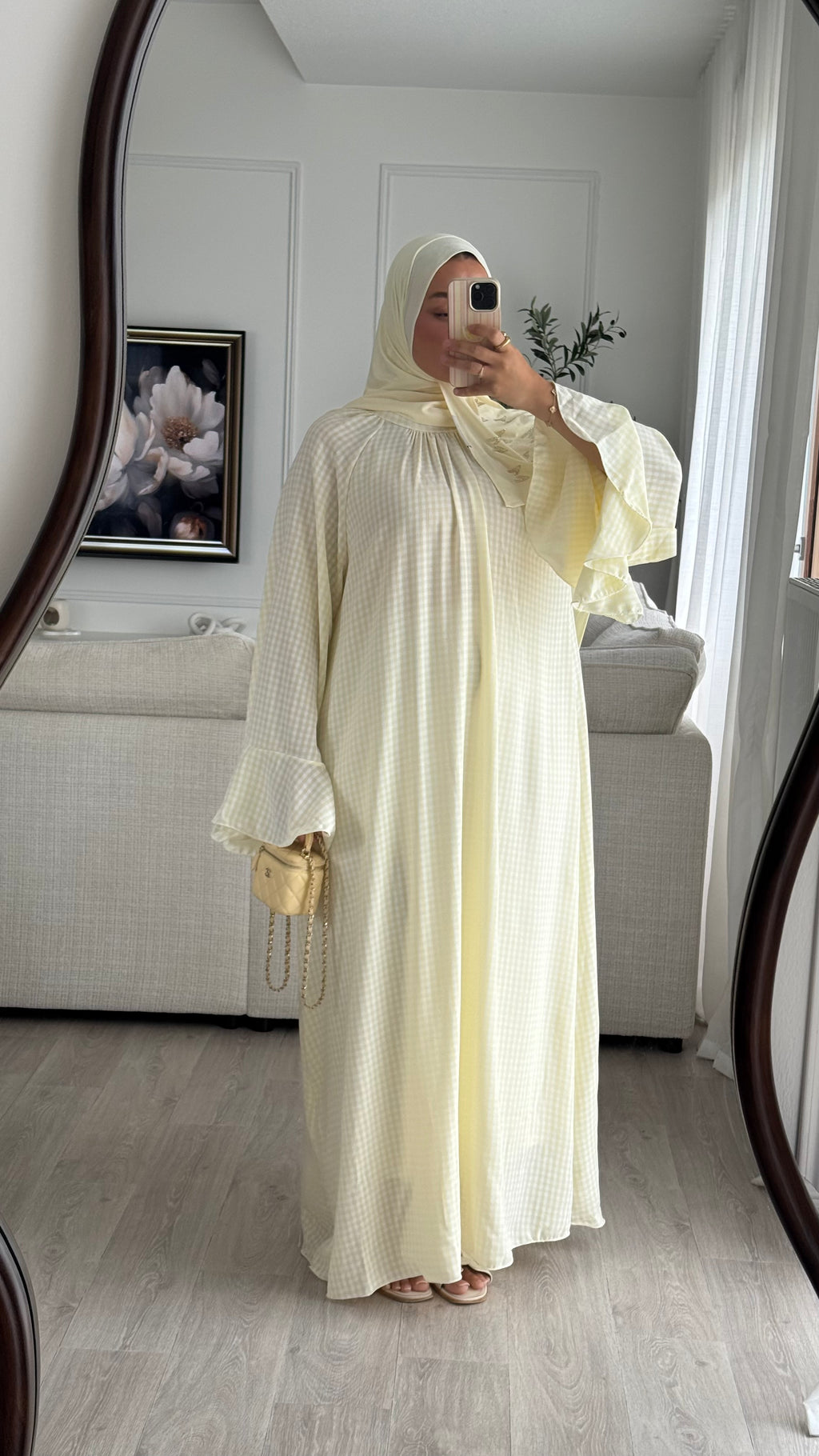 Robe Vichy | Jaune