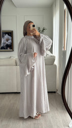 Robe Vichy | Taupe