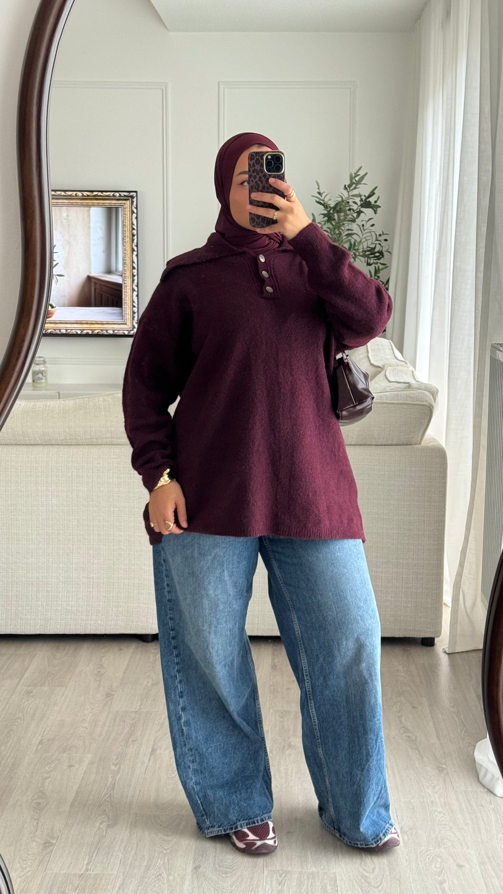 Pull Polo | Bordeaux