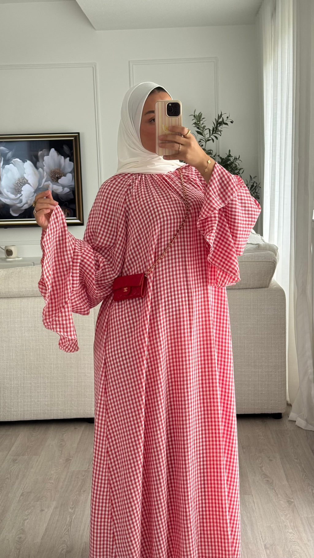 Robe Vichy | Rouge