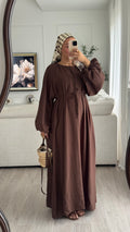 Robe Aya | Marron