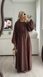 Robe Aya | Marron
