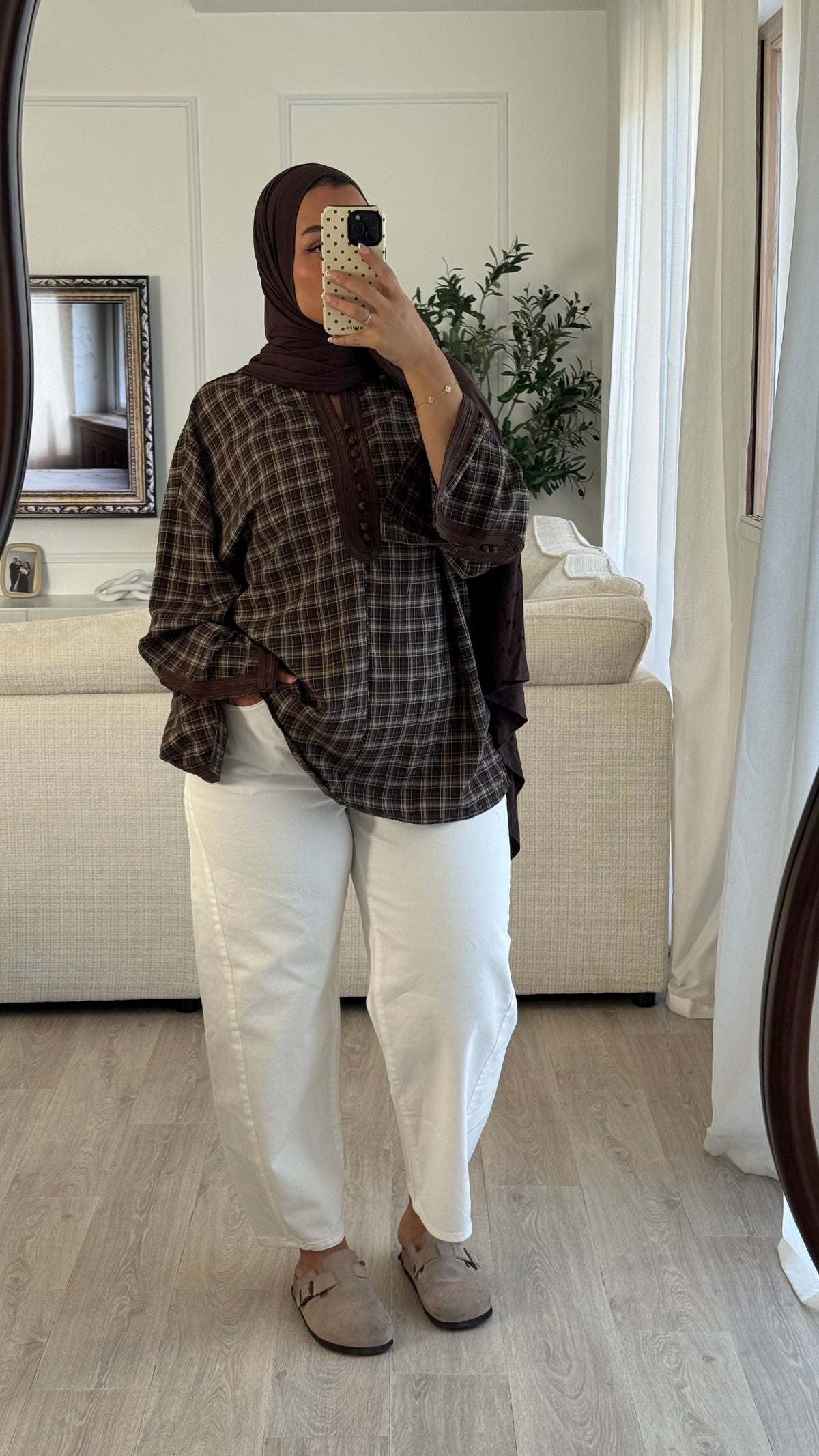 Blouse Beldi | Chocolat