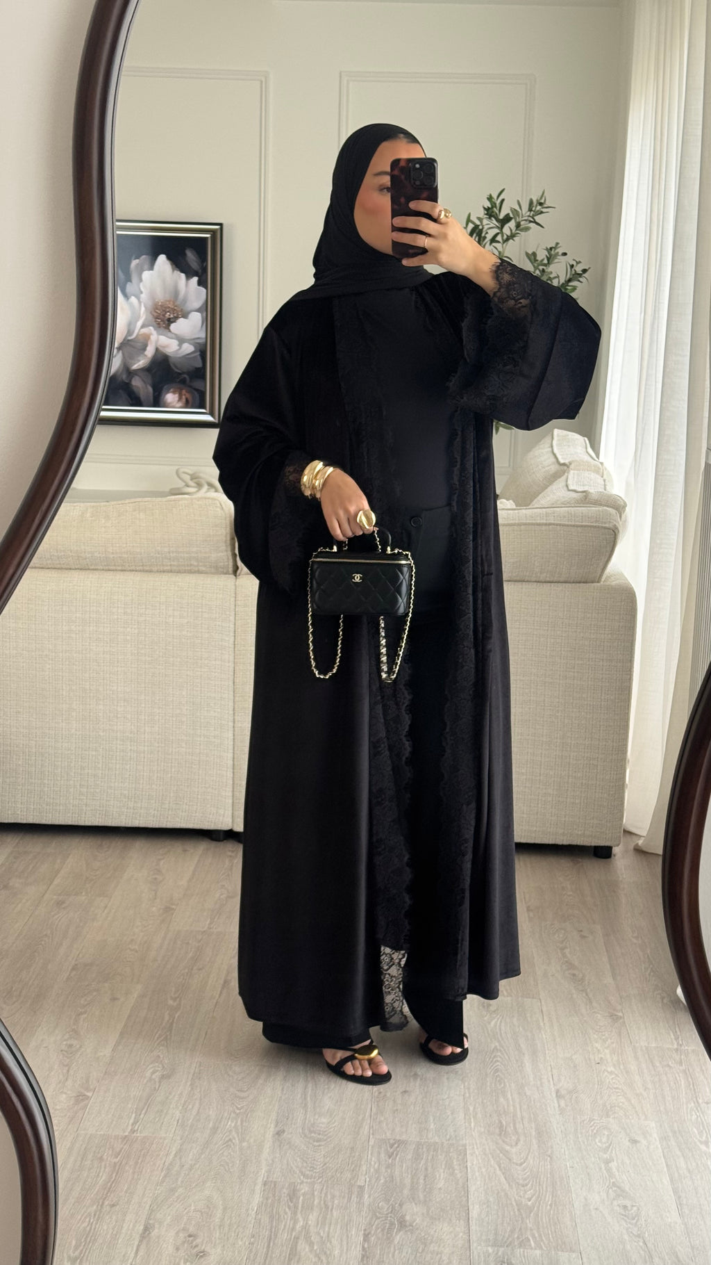 Kimono Velours | Noir