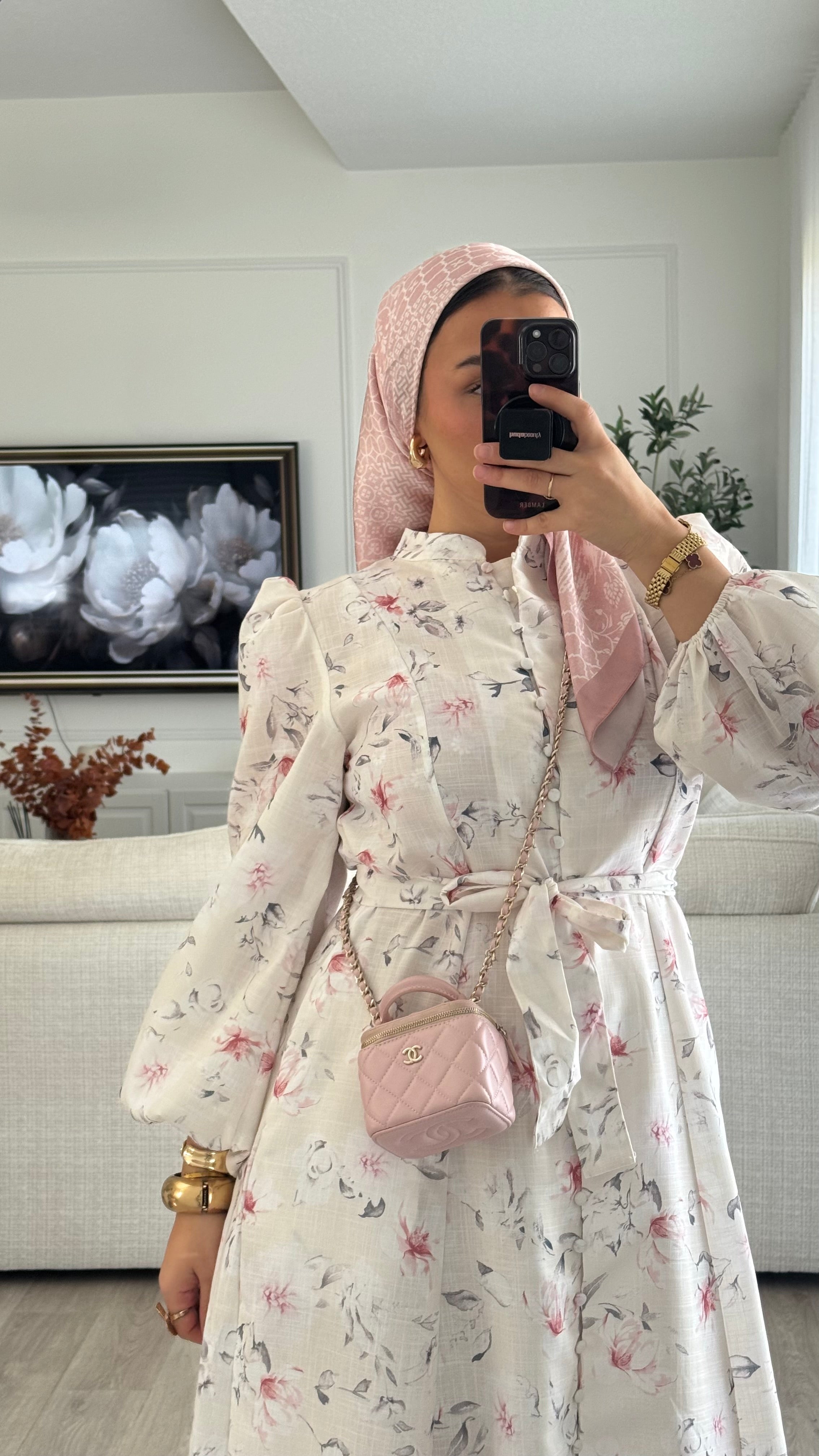 Robe Flora | Blanc