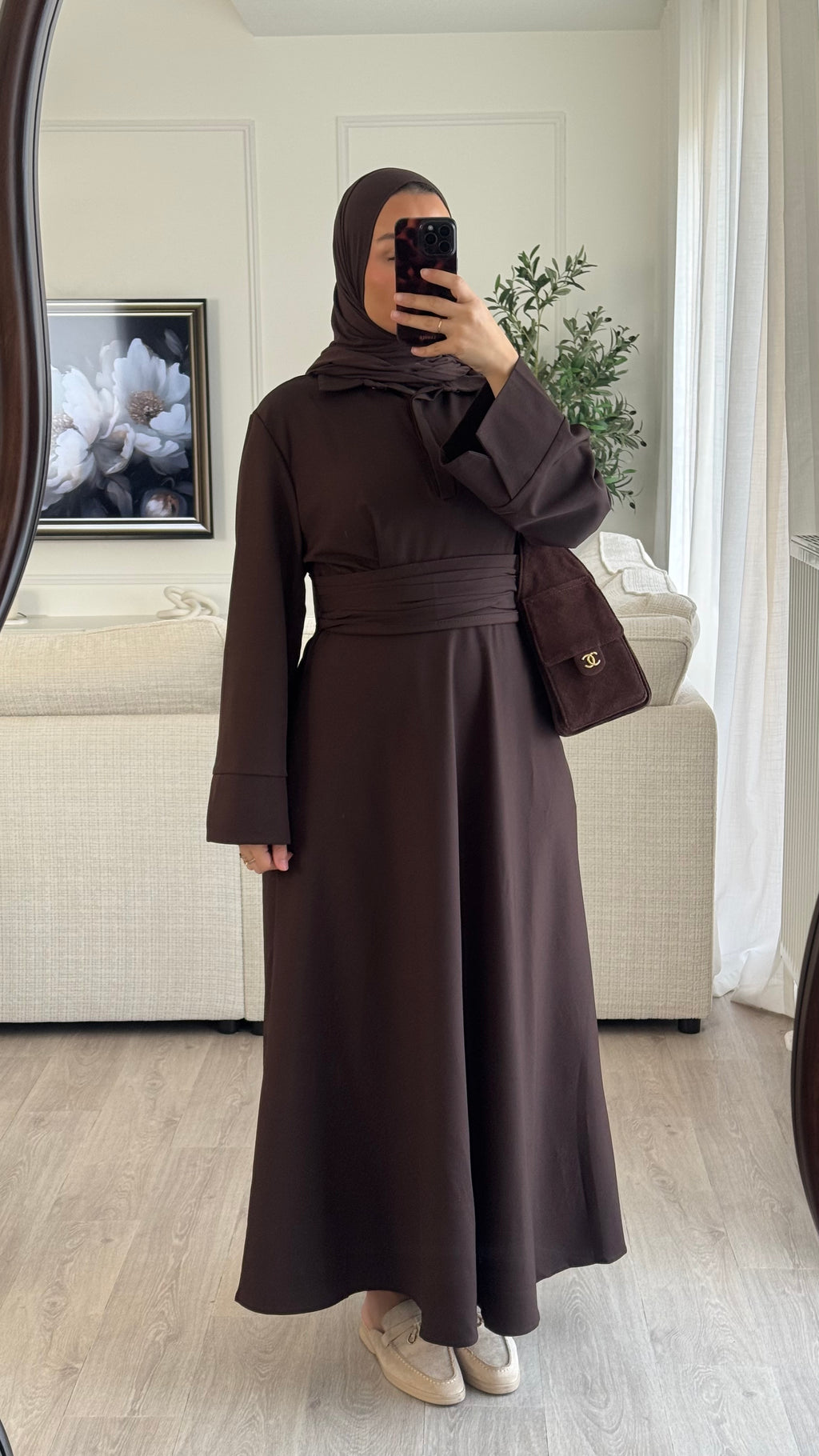 Robe Jennah | Chocolat