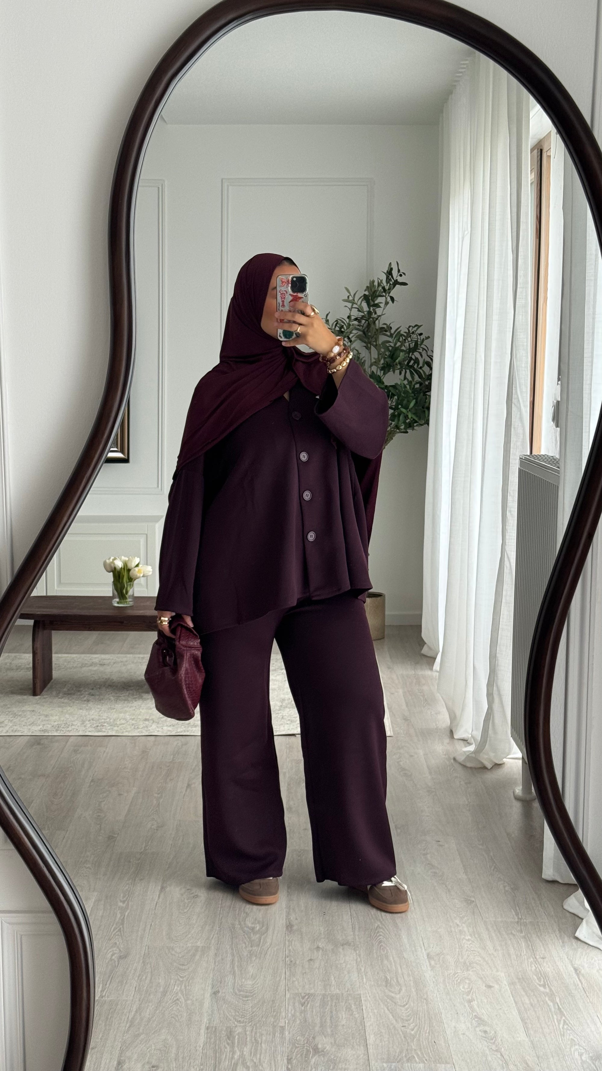 Ensemble Comfy | Burgundy