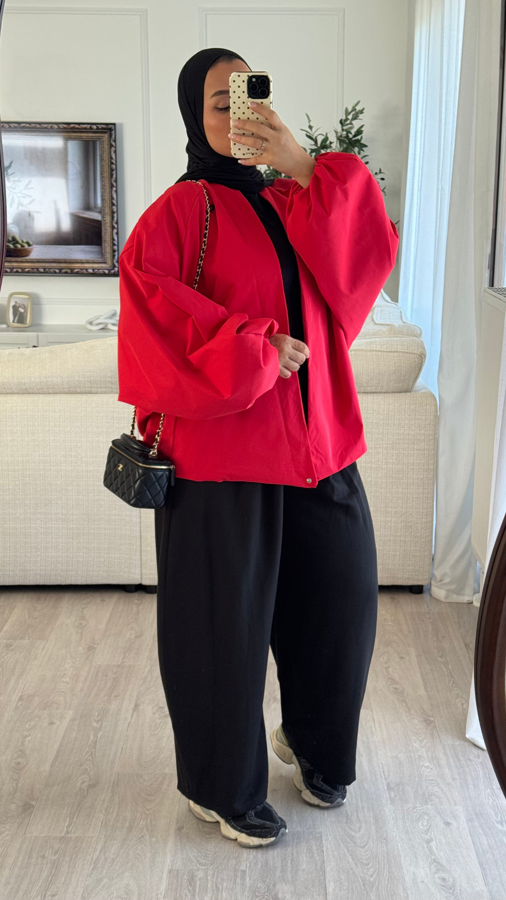 Veste Zahra | Rouge