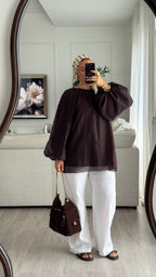 Blouse | Chocolat