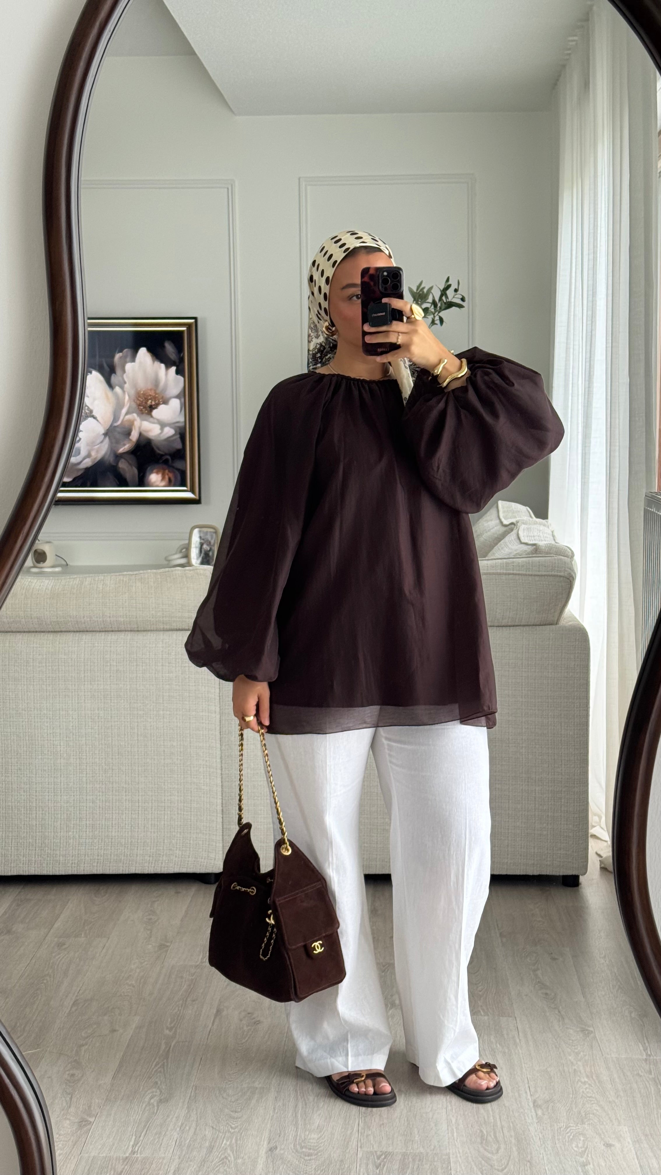 Blouse | Chocolat