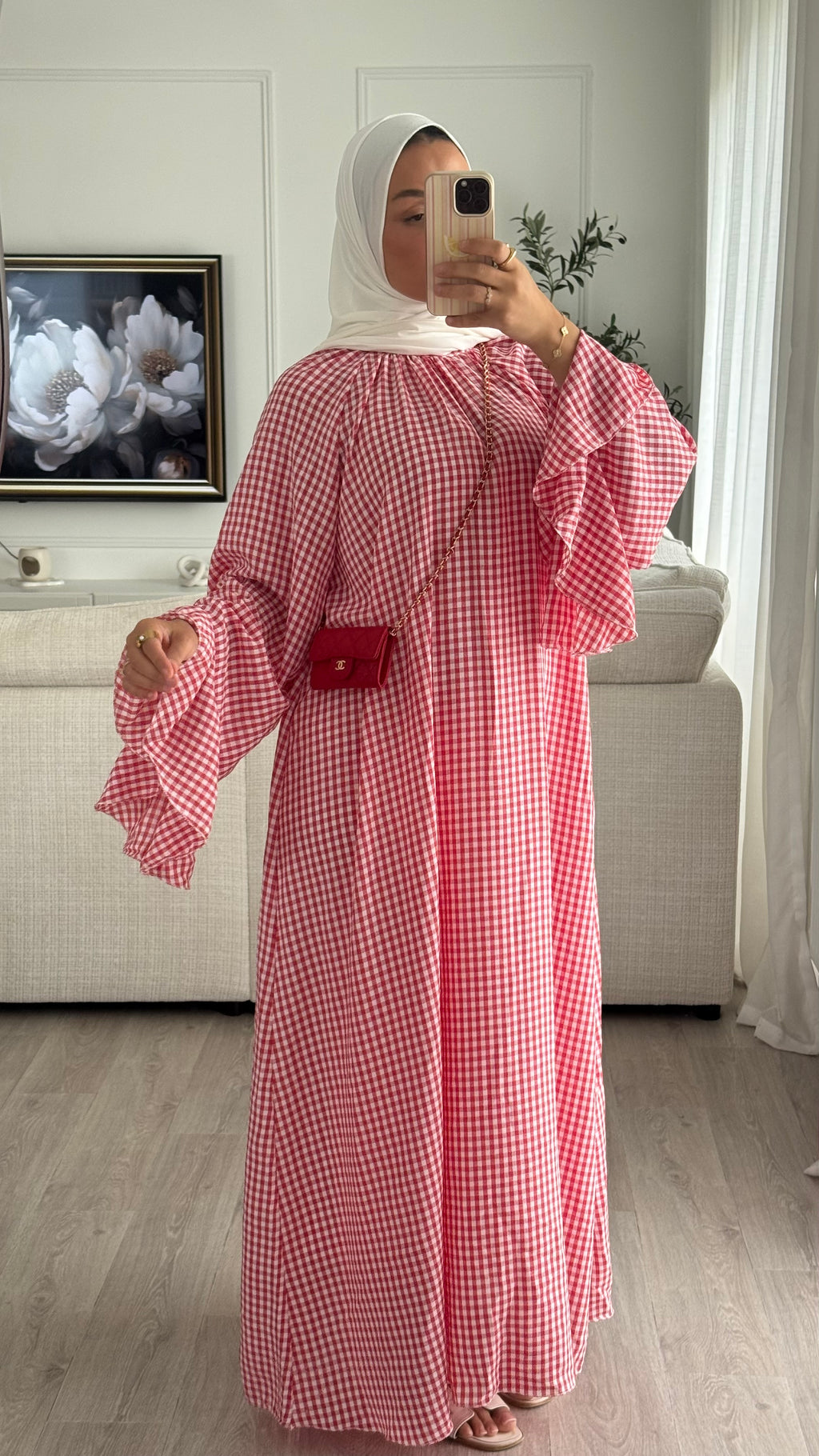 Robe Vichy | Rouge