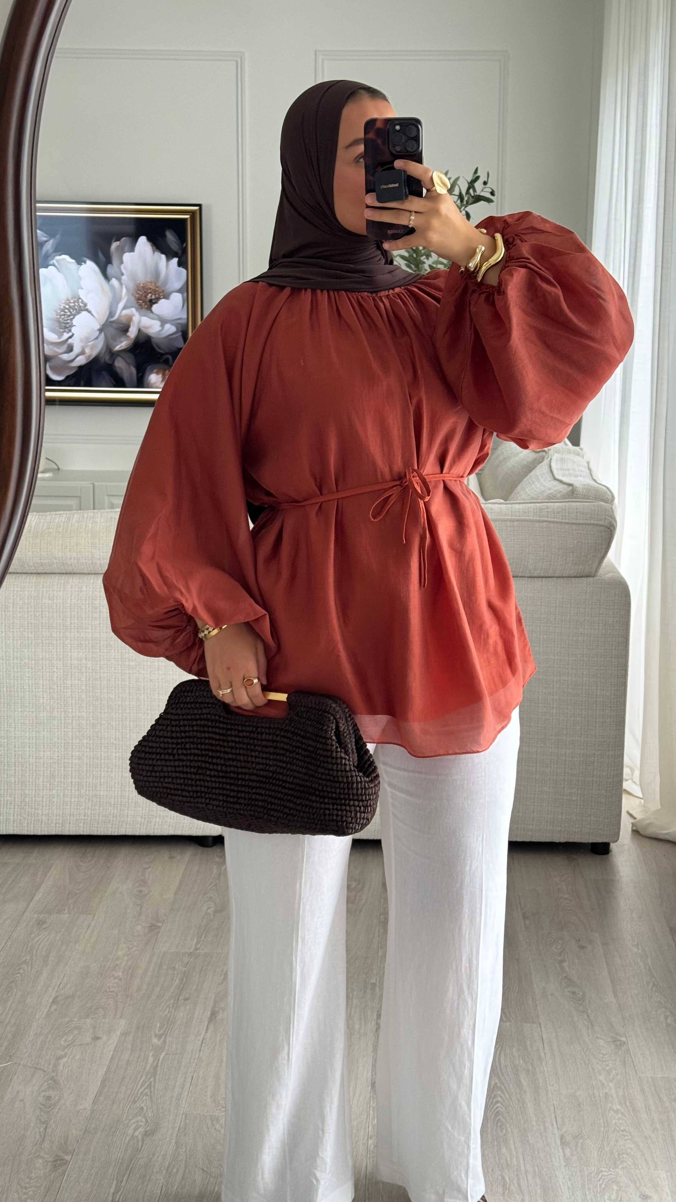 Blouse | Terracota