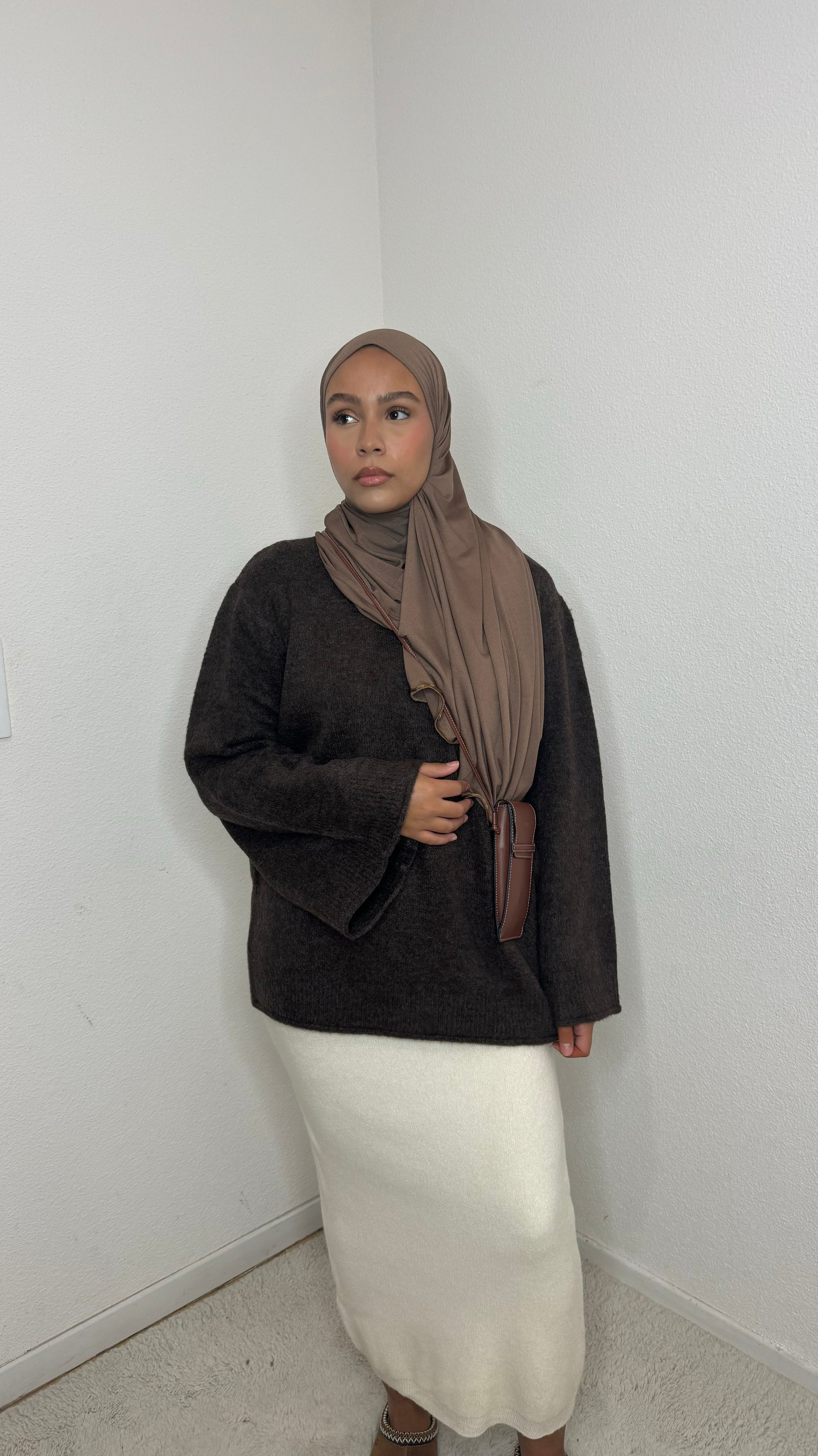 Pull Oversize Léna Burgundy