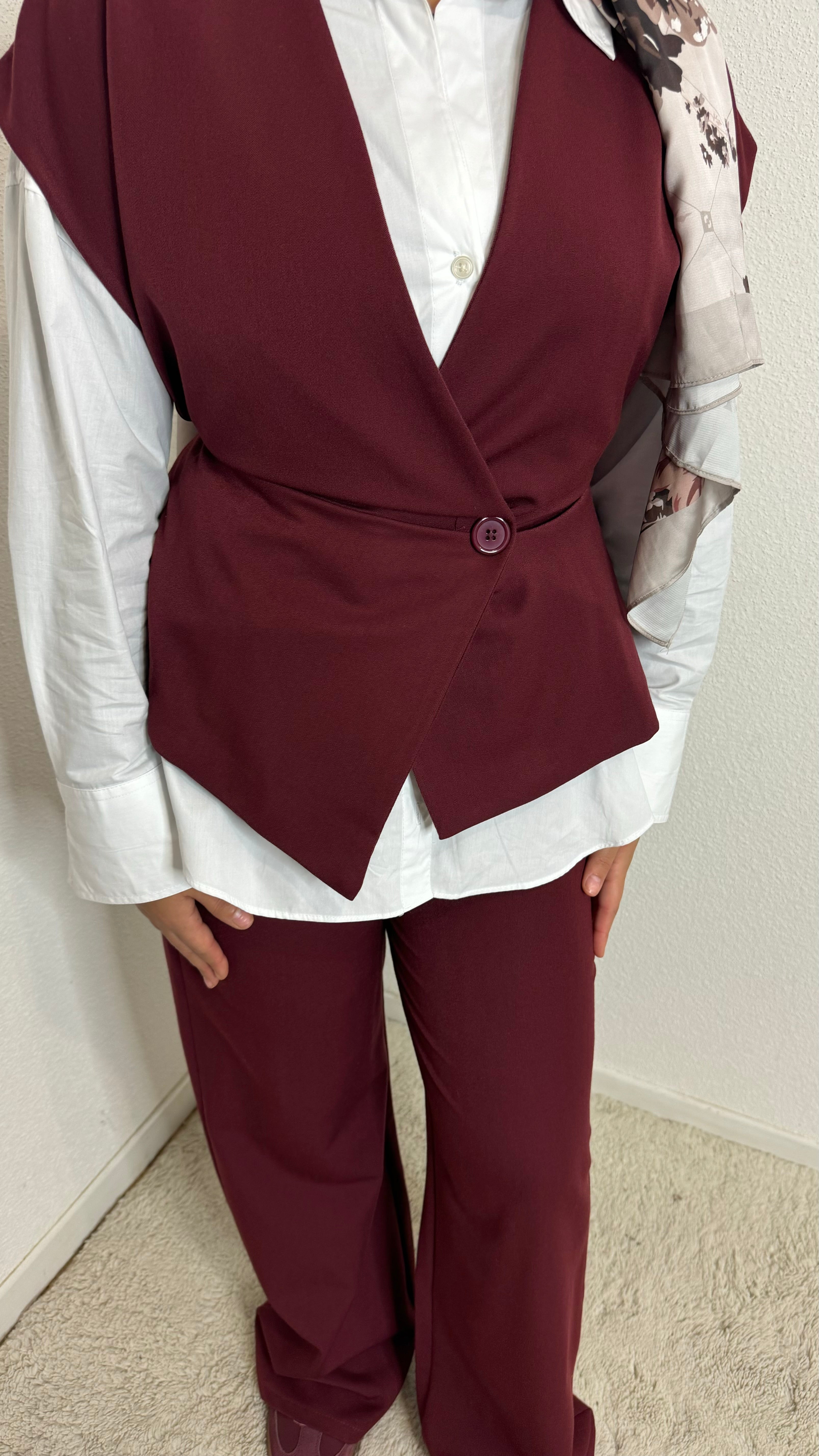 Ensemble Éva Burgundy