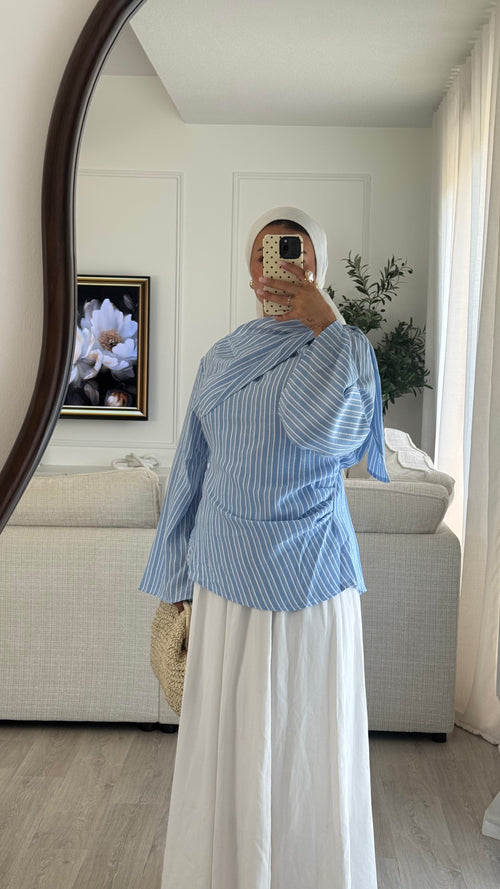 Blouse Alina | Bleu