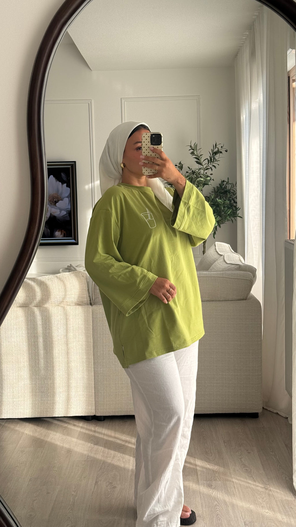 T-Shirt Matcha | Vert