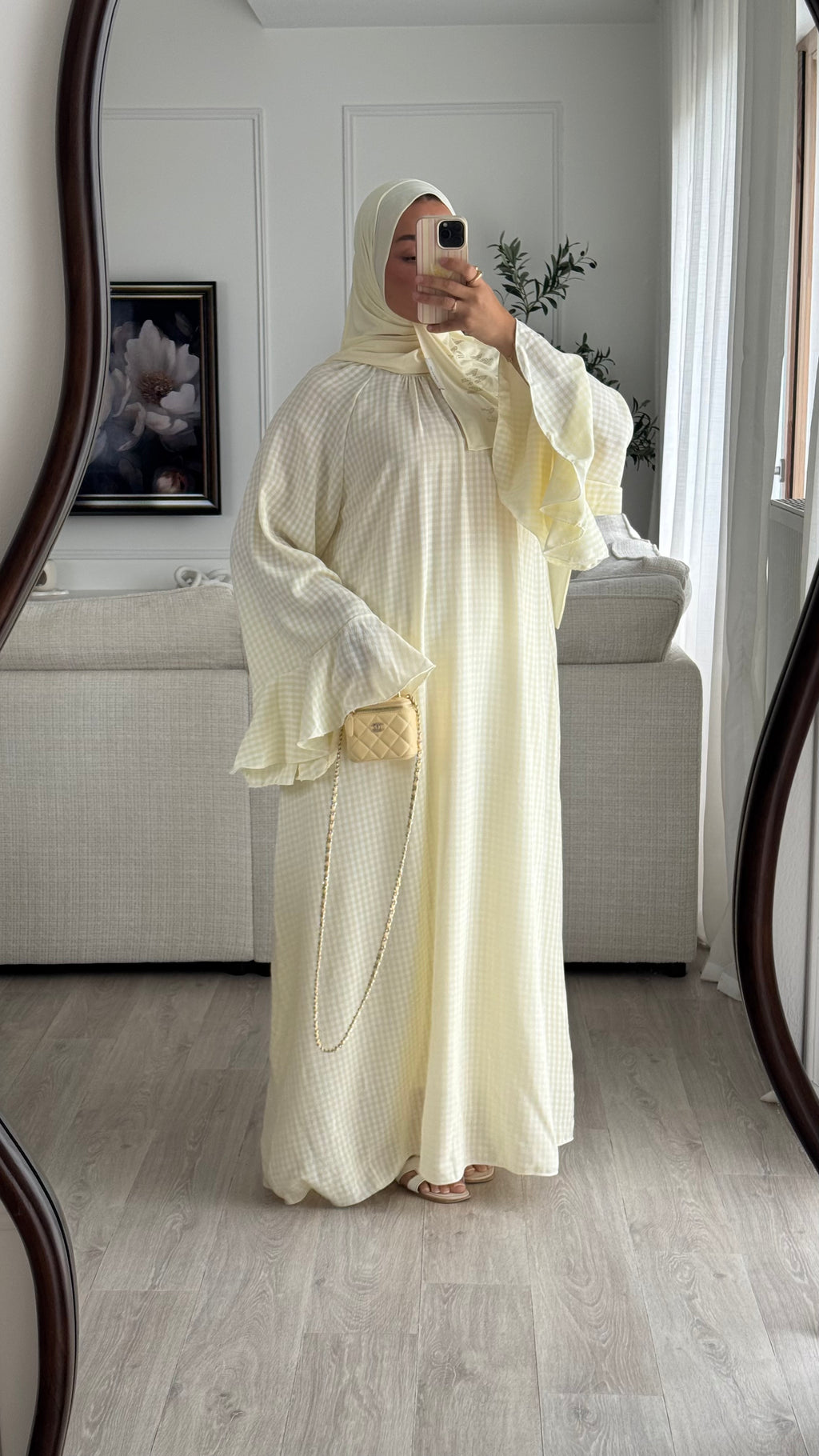 Robe Vichy | Jaune