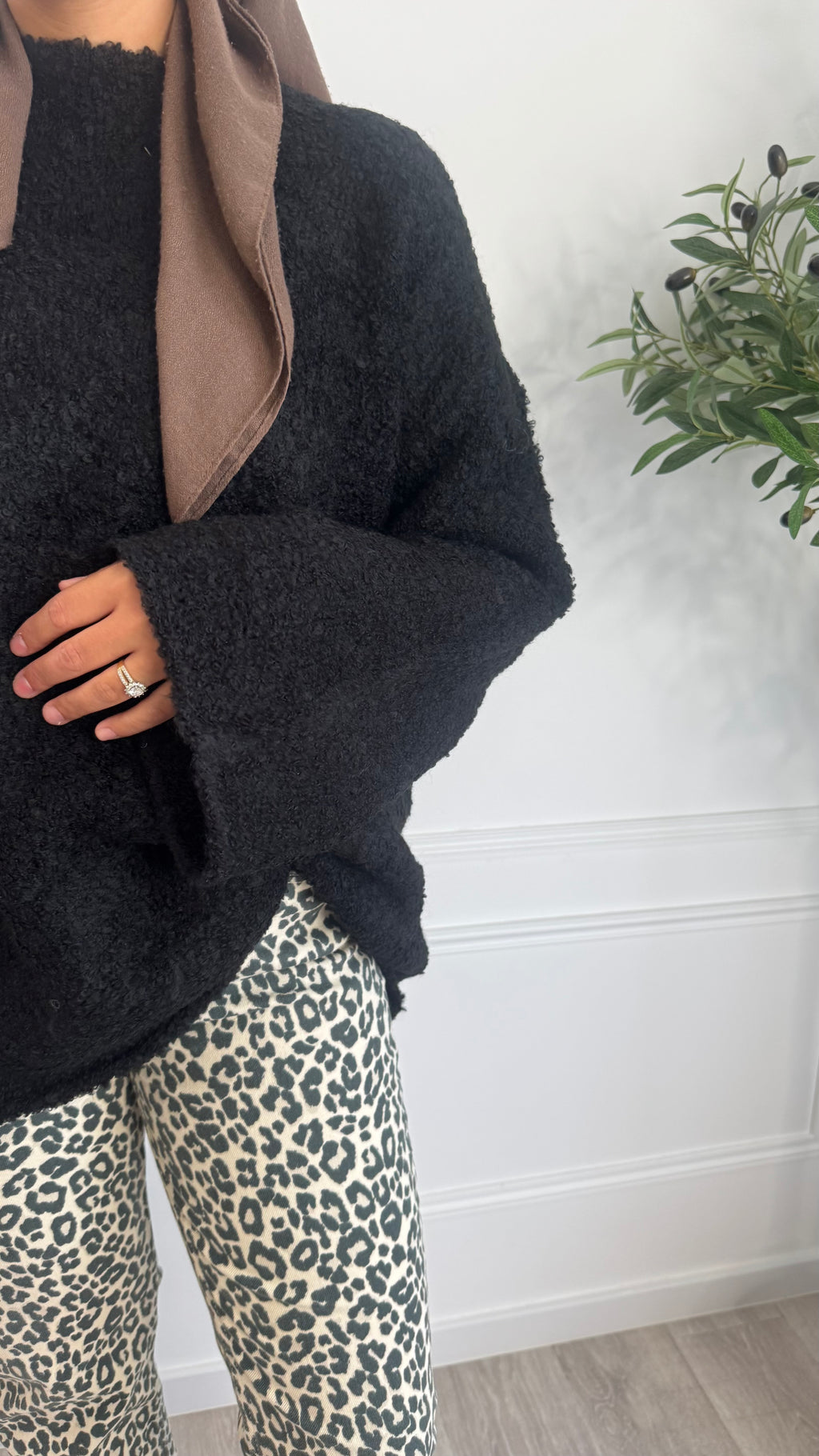 Pull Oversize l NOIR