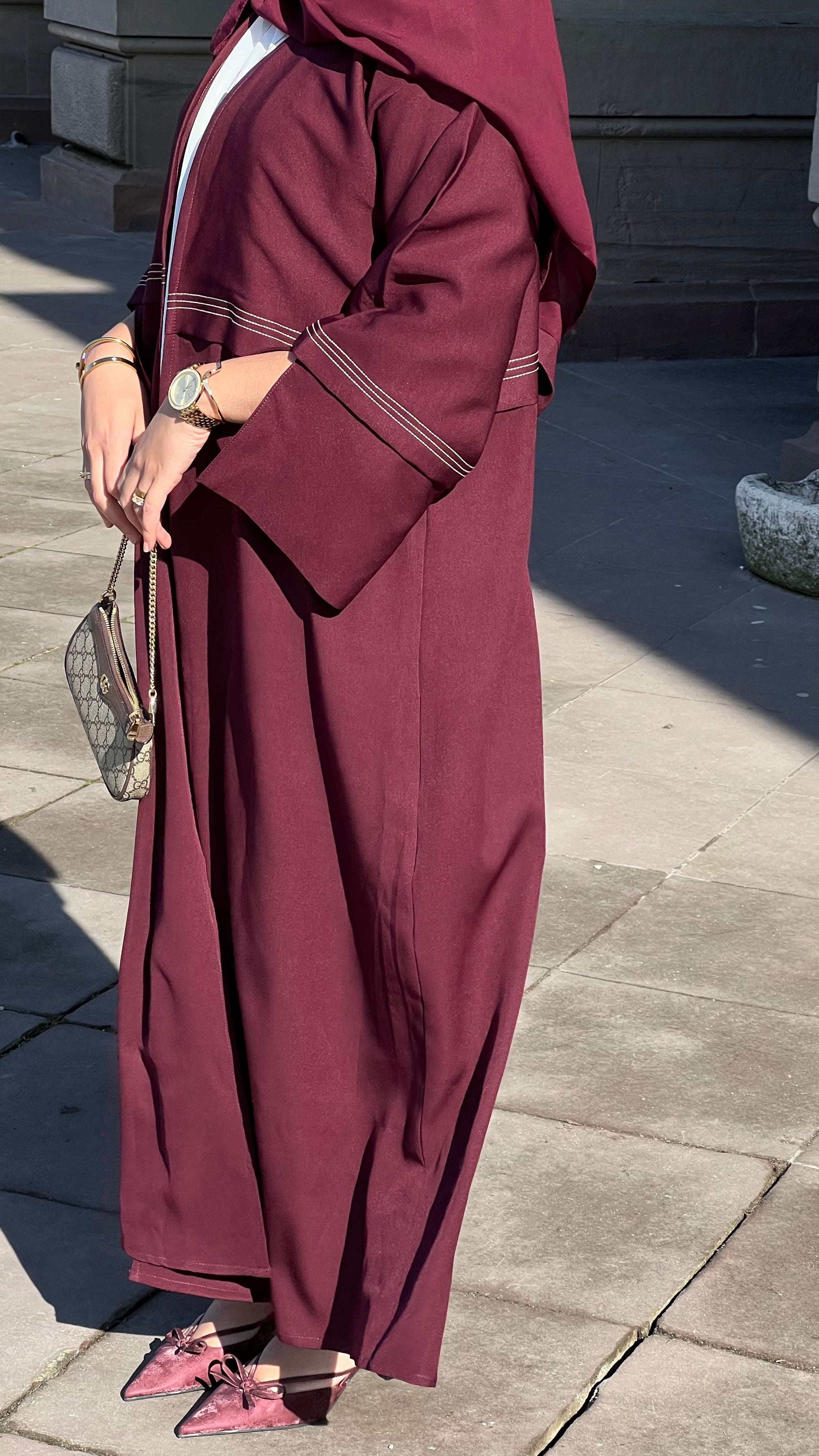 Kimono Lyne bordeaux