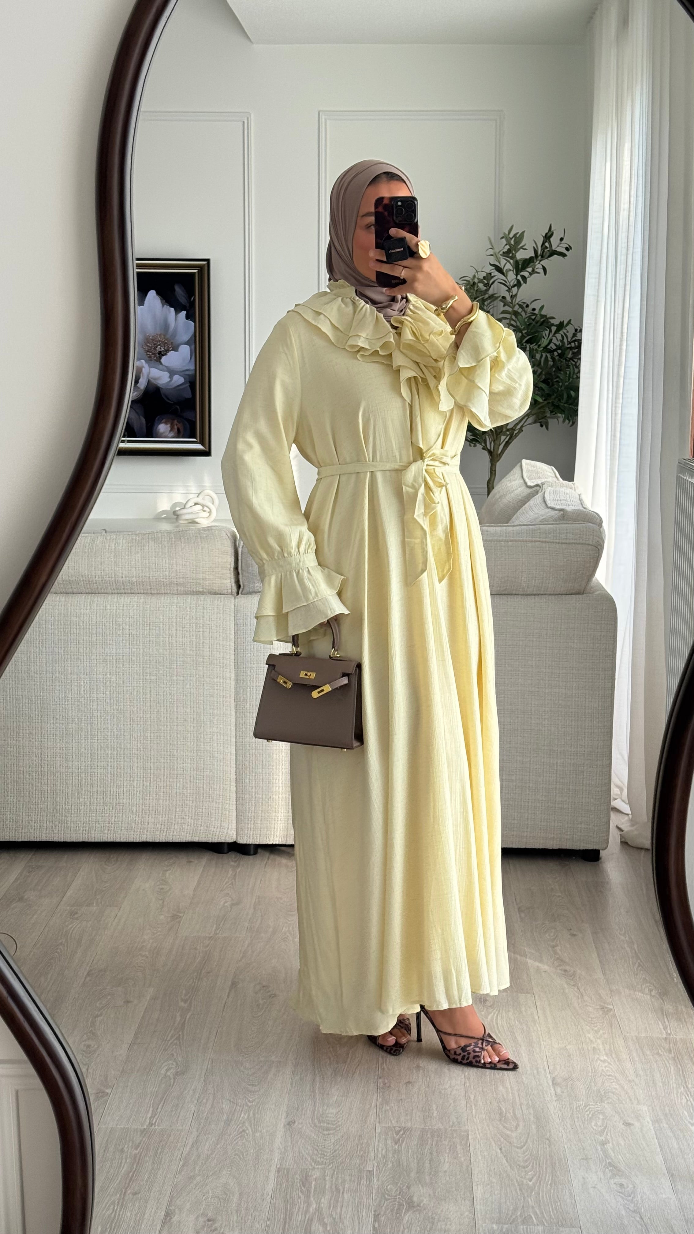 Robe Dahlia | Jaune