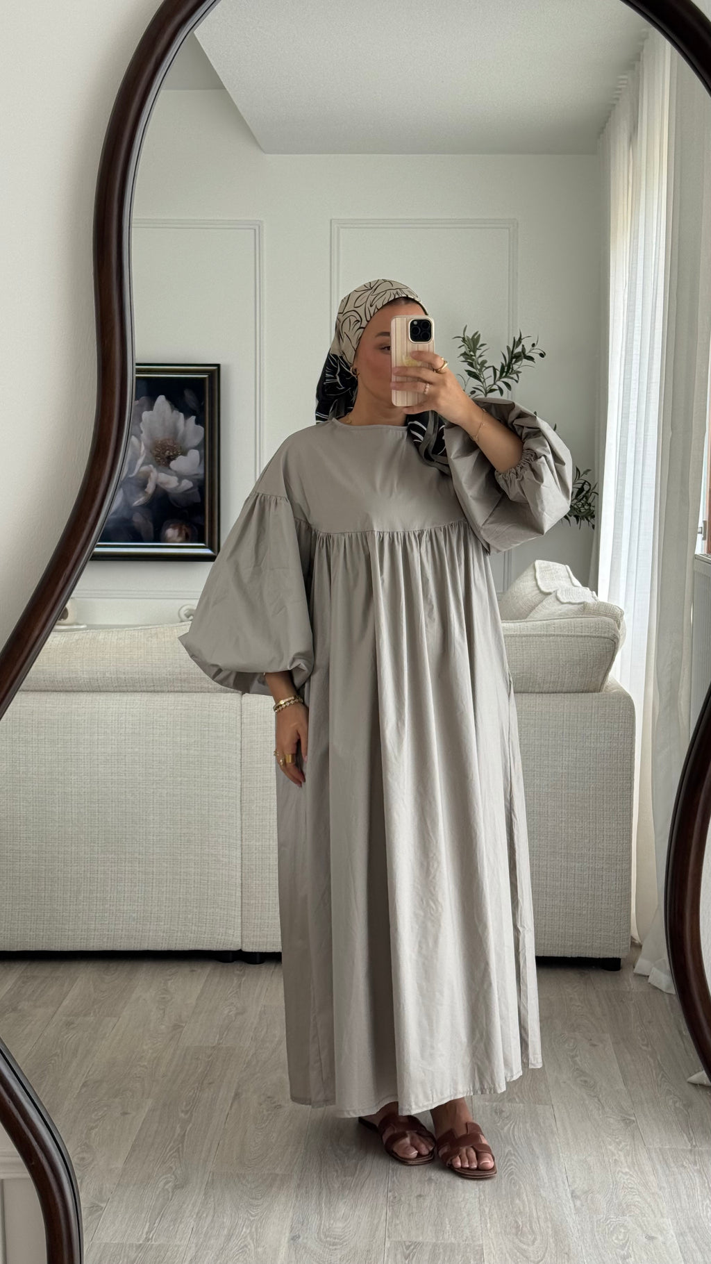 Robe Safa | Taupe