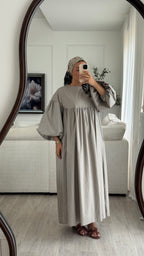 Robe Safa | Taupe