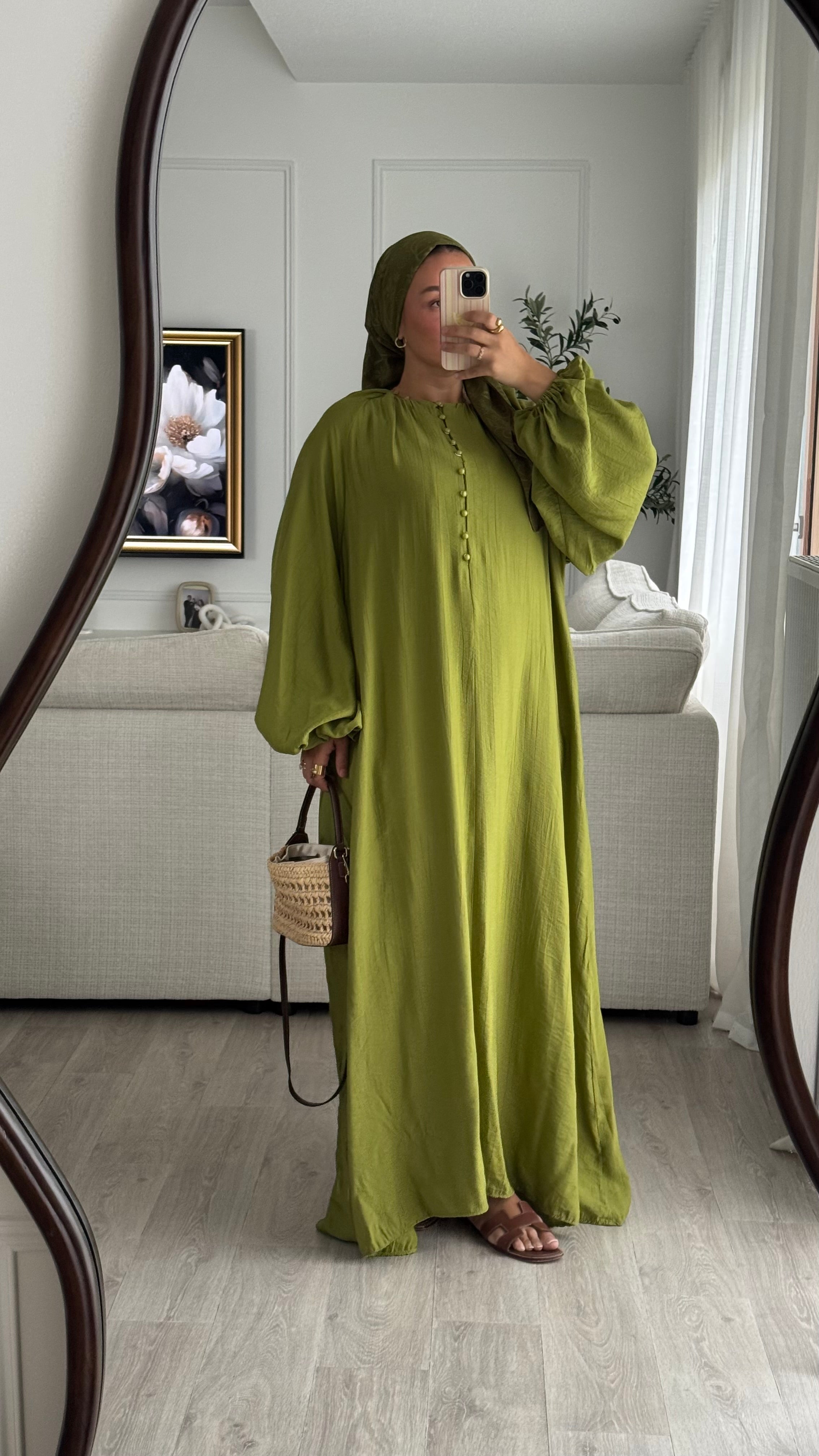 Robe Aya | Vert