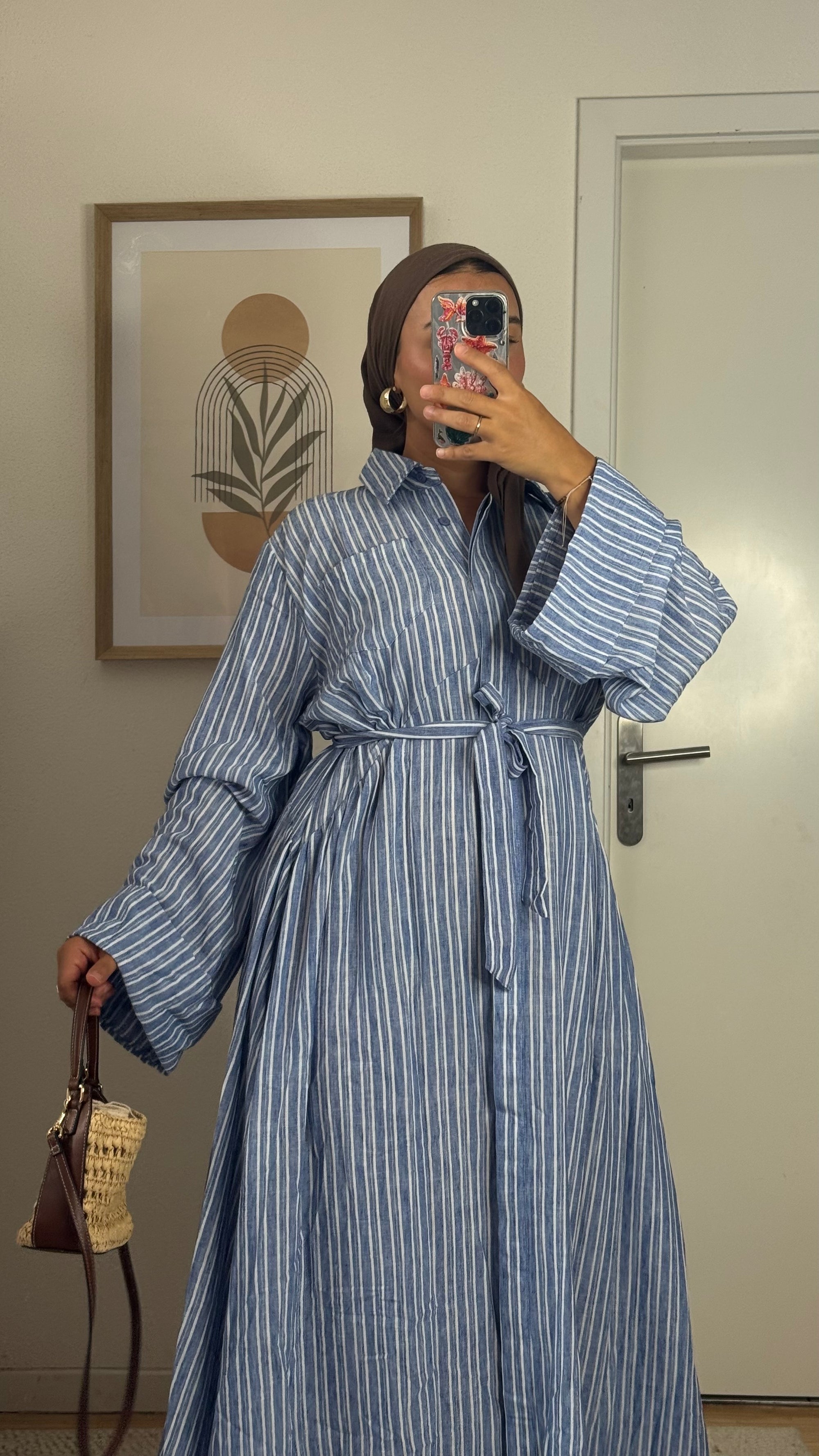 Robe Serena Rayé