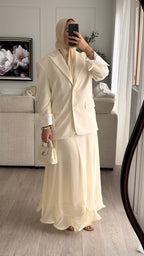 Jupe à volant | Ecru