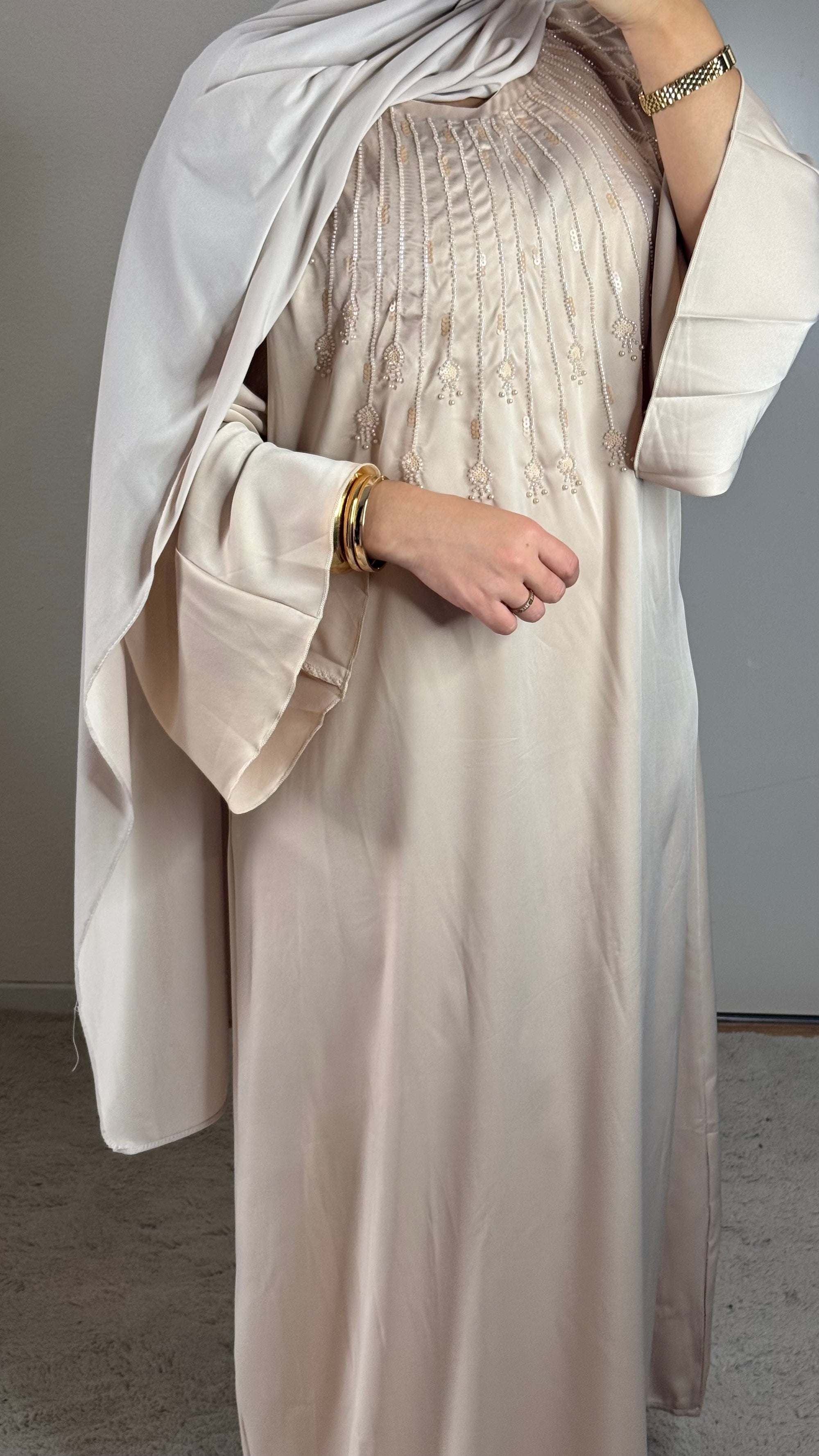 Robe Makhawer beige