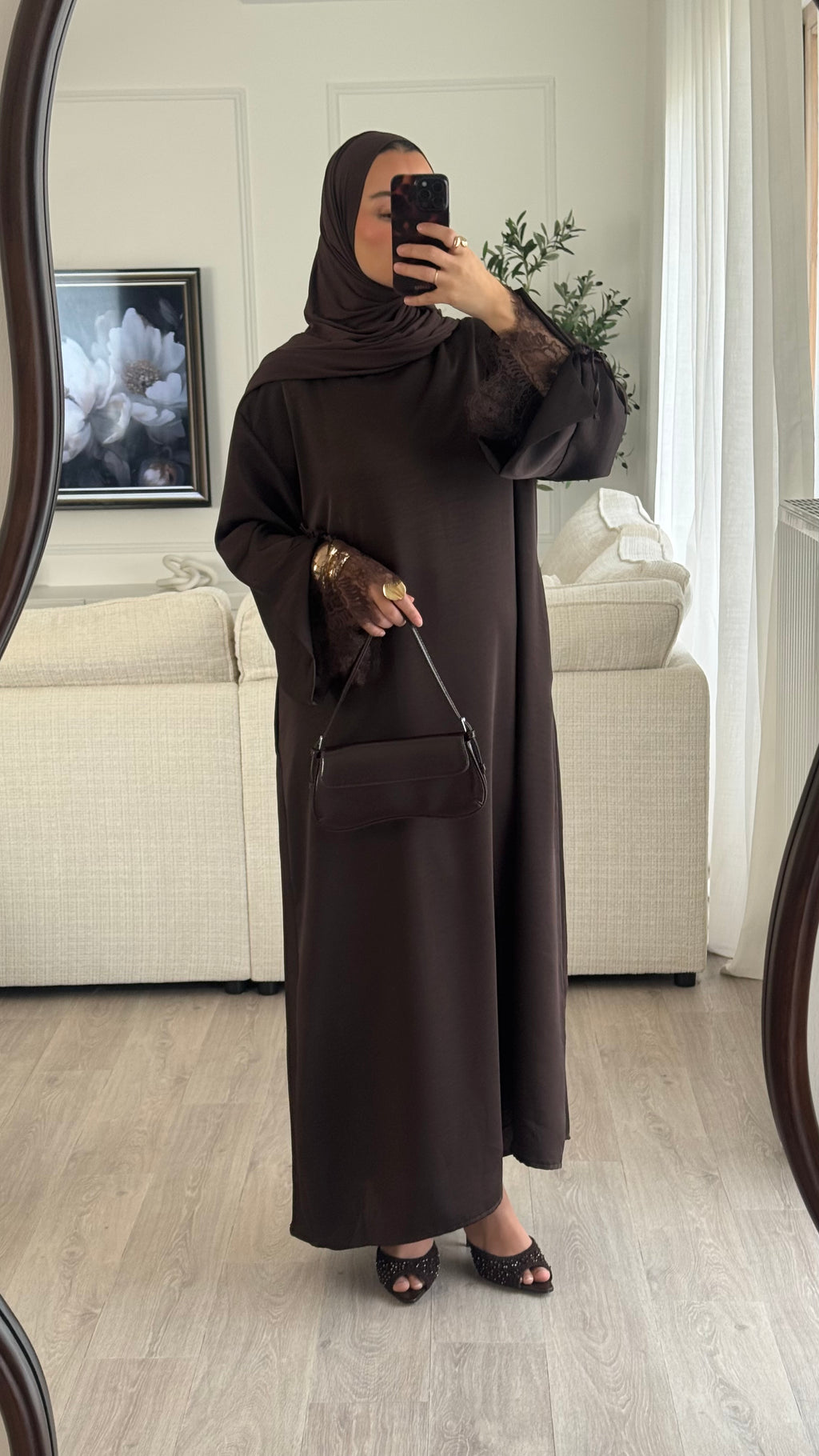 Robe Noor | Chocolat