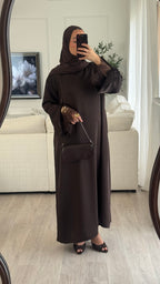 Robe Noor | Chocolat