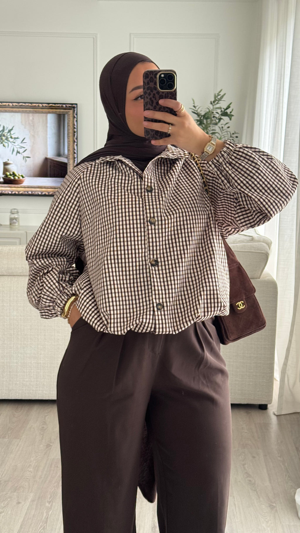 Veste Alba | Chocolat