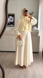 Robe Jennah | Écru