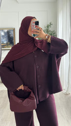 Ensemble Comfy | Burgundy
