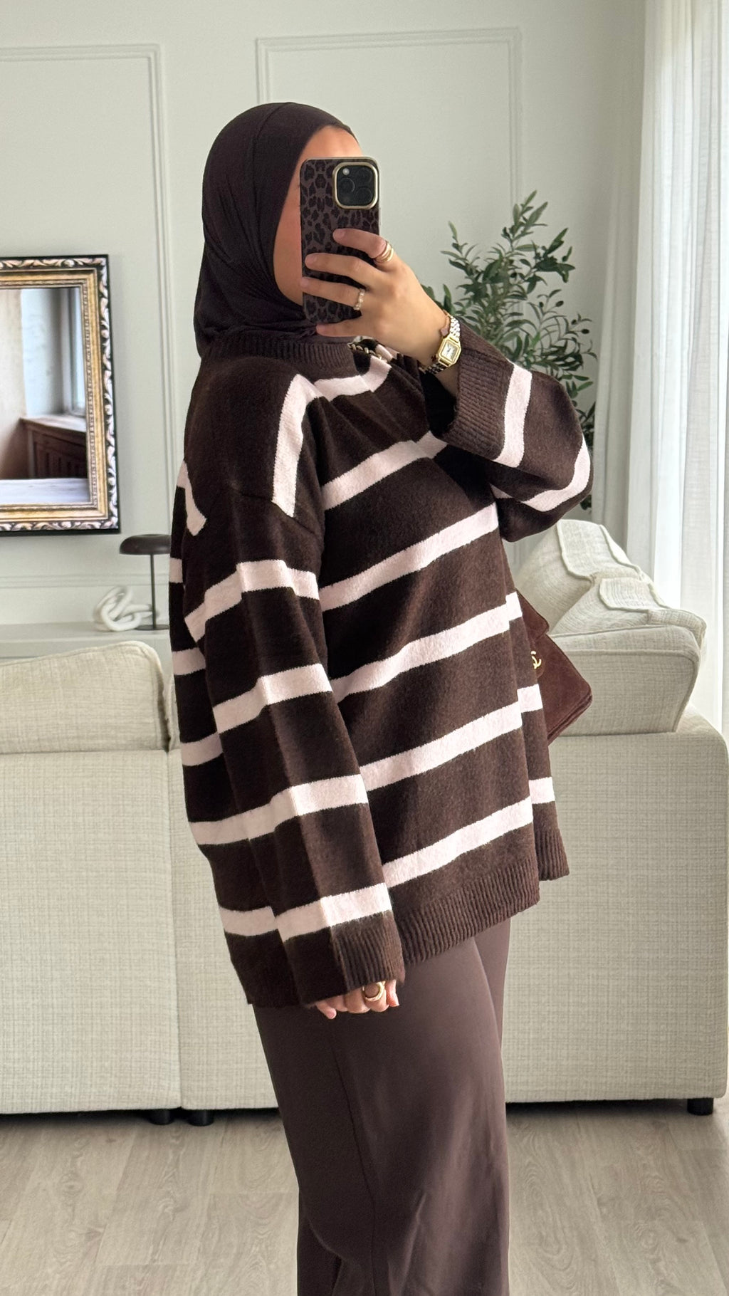 Pull Oversize Miya | Choco-Rose