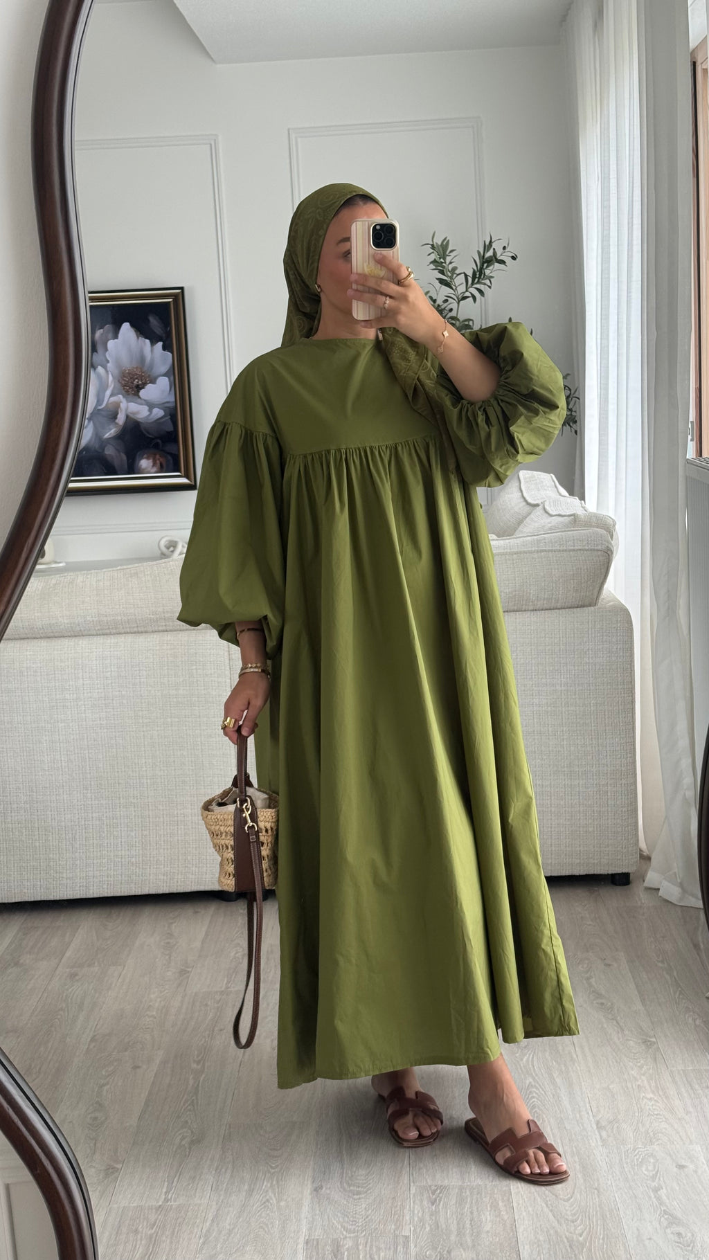 Robe Safa | Olive