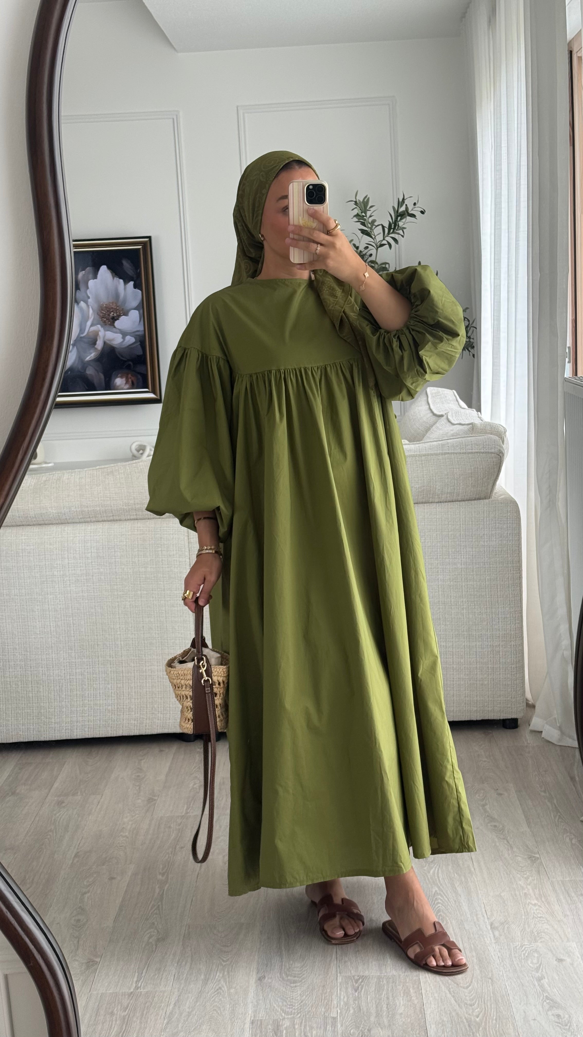 Robe Safa | Olive