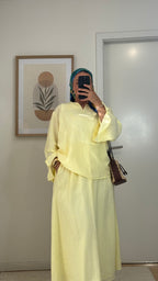 Ensemble Jupe Naïa | Yellow