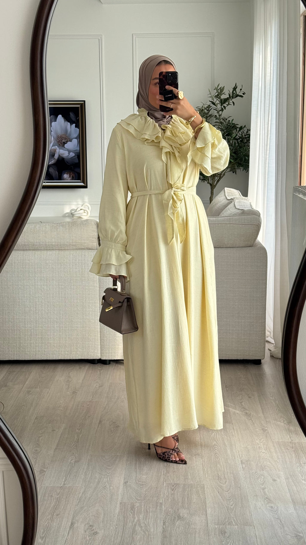 Robe Dahlia | Jaune