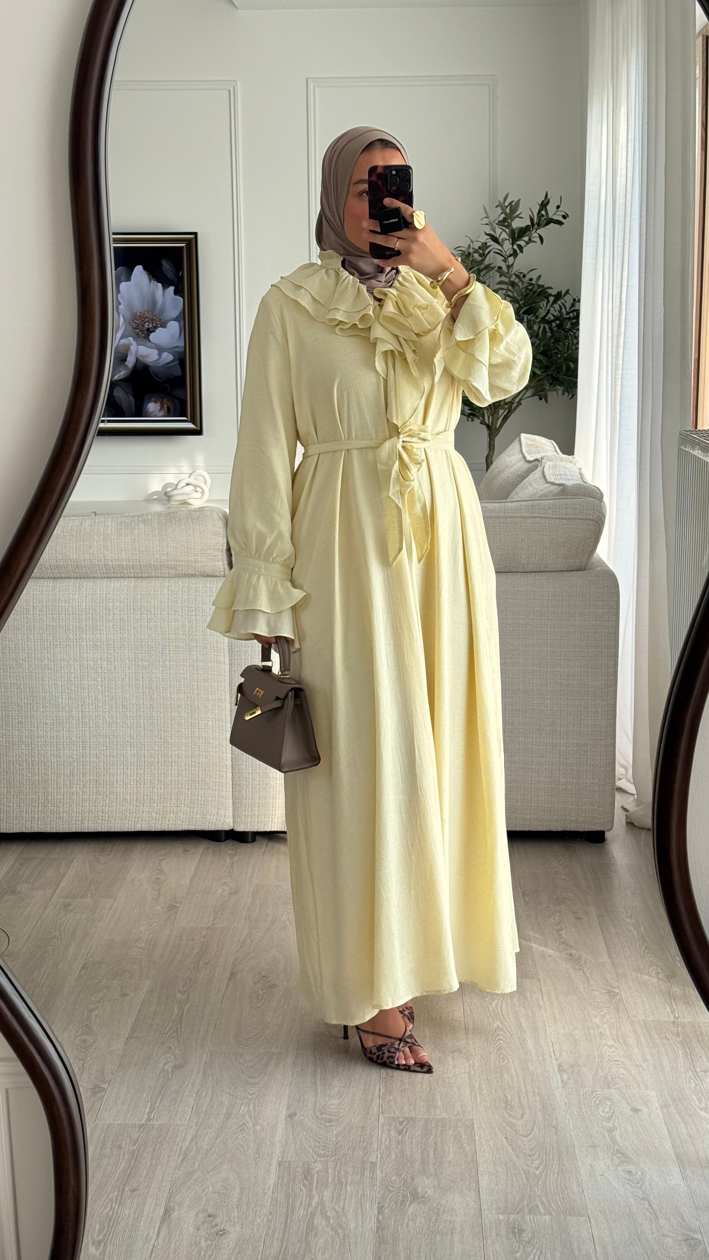 Robe Dahlia | Jaune