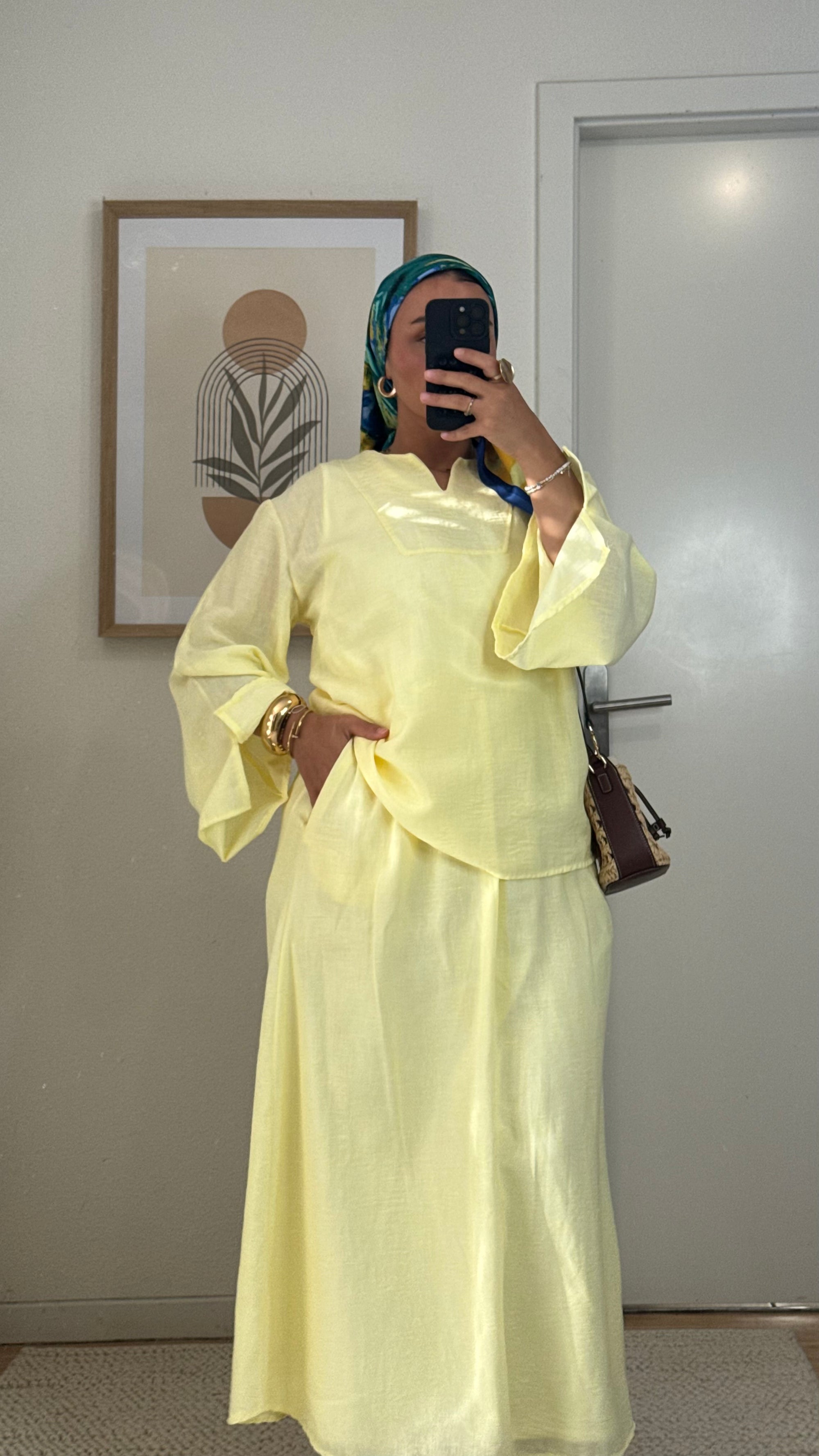Ensemble Jupe Naïa | Yellow