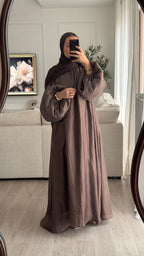 Robe Qamar | Taupe