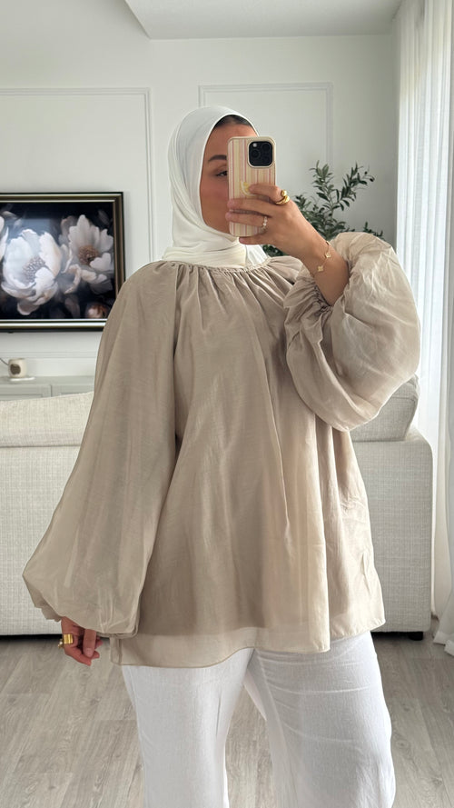 Blouse | Champagne
